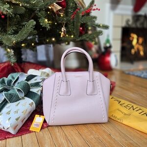 Valentino Lavender Leather Bag